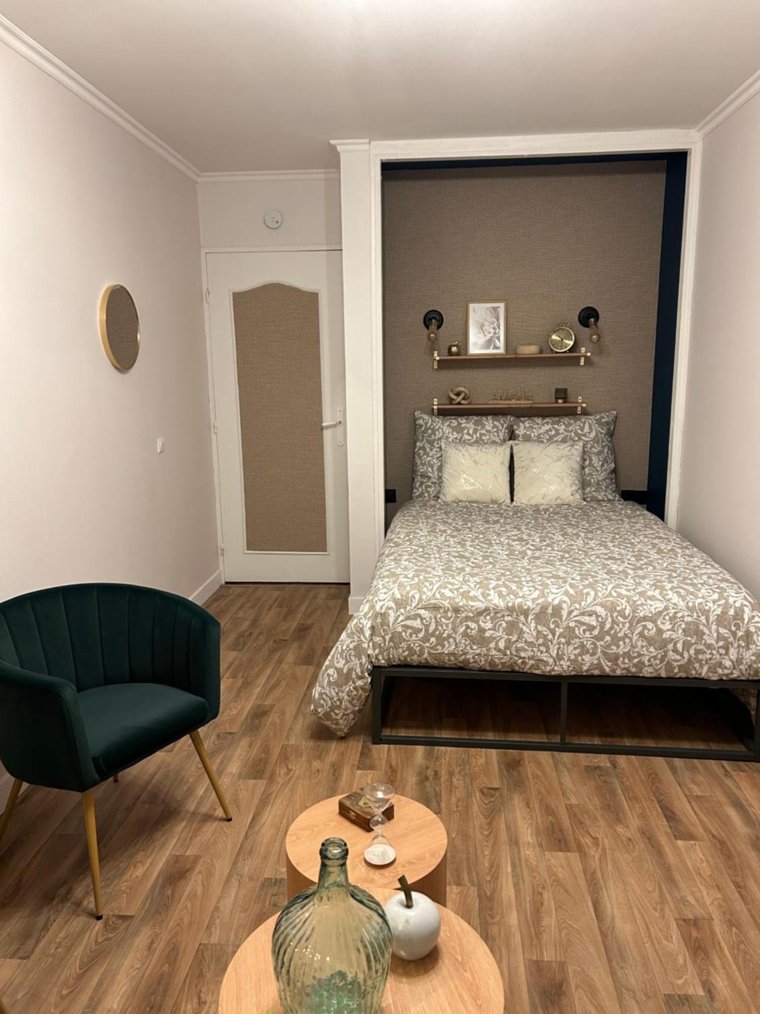 La Suite Emeraude, Studio Chic, Acces Direct Plage Cabourg Kültér fotó