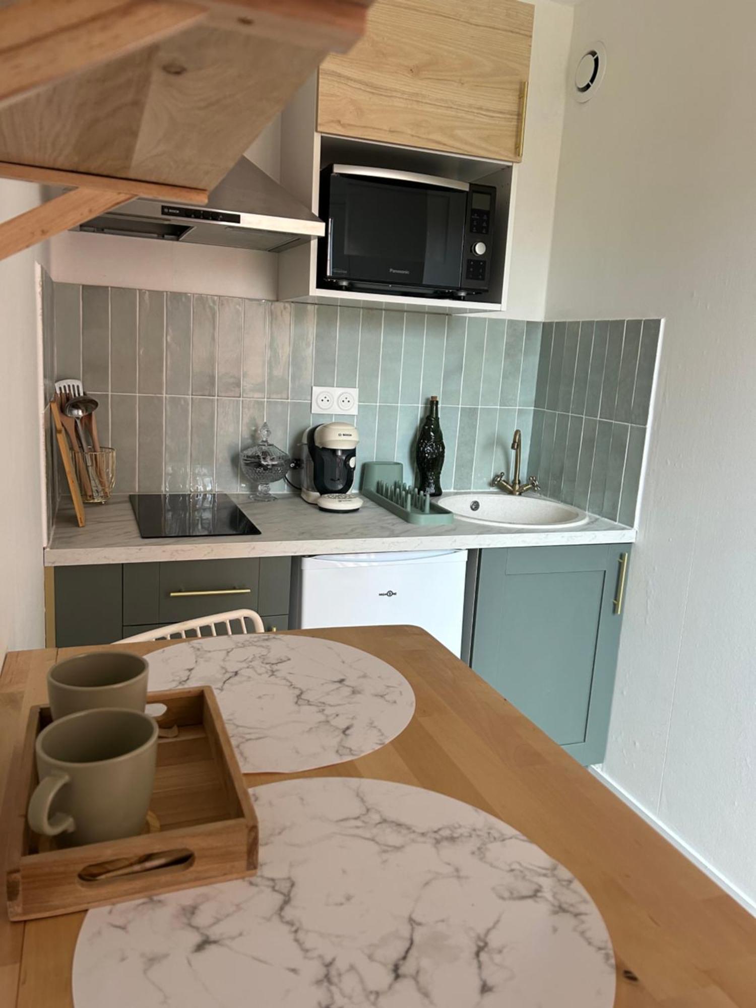 La Suite Emeraude, Studio Chic, Acces Direct Plage Cabourg Kültér fotó
